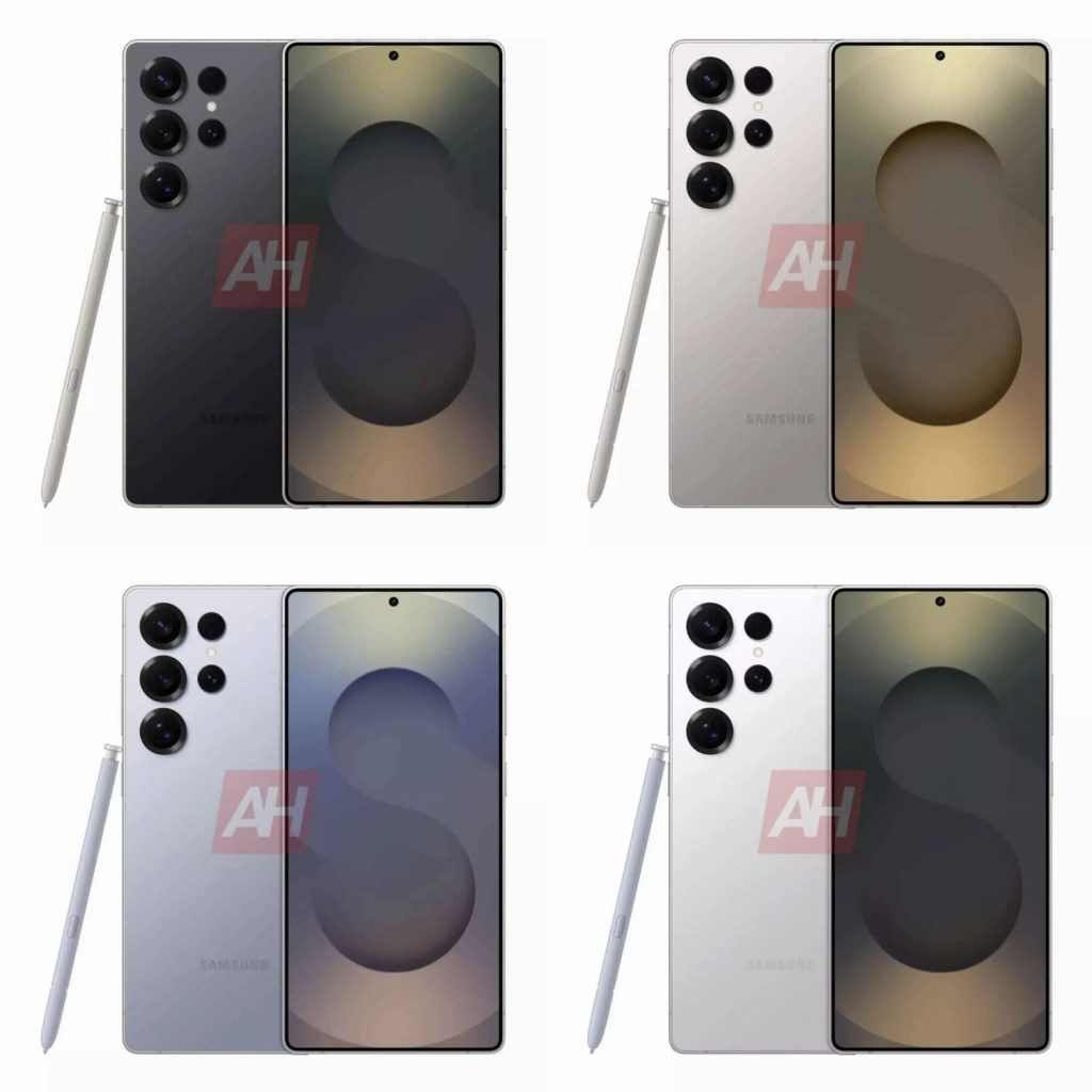 三星Galaxy S25系列全系渲染图曝光：多配色可选，S25 Ultra堆料再升级-个人笔记
