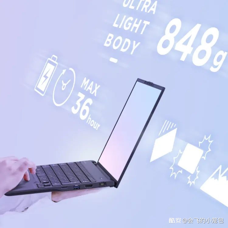 富士通Note U亮相：全球最轻Copilot+ PC，仅848克-个人笔记